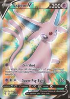 Espeon V 2021 Sword & Shield: Evolving Skies #179/203 Holo (Full